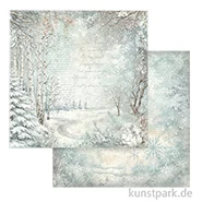 Artikelbild des Artikels “Stamperia Scrappapier - White Christmas Snowy Woods, 30,5 x 30,5 cm “