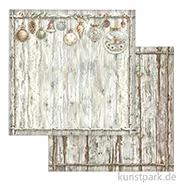 Artikelbild des Artikels “Stamperia Scrappapier - White Christmas Wooden Pattern, 30,5 x 30,5 cm “