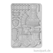 Artikelbild des Artikels “Stamperia Silikon Gießform - Art of Travelling Train, A5 “