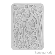 Artikelbild des Artikels “Stamperia Silikon Gießform - Art of Travelling Tulips, A5 “