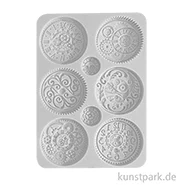 Artikelbild des Artikels “Stamperia Silikon Gießform - Brocante Antiques Clocks, A5 “
