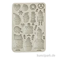 Artikelbild des Artikels “Stamperia Silikon Gießform - Candy Christmas Cakes, A5 “