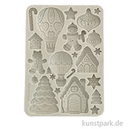 Artikelbild des Artikels “Stamperia Silikon Gießform - Candy Christmas Gingerbreads, A5 “
