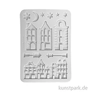 Artikelbild des Artikels “Stamperia Silikon Gießform - Christmas Village, A5 “