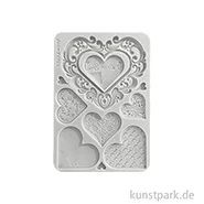 Artikelbild des Artikels “Stamperia Silikon Gießform - Family Hearts, A5 “