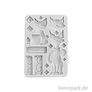 Artikelbild des Artikels “Stamperia Silikon Gießform - Furry Friends Cats, A5 “