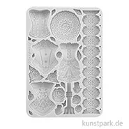 Artikelbild des Artikels “Stamperia Silikon Gießform - Old Lace Mannequins Corsets, A5 “