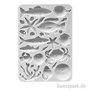 Artikelbild des Artikels “Stamperia Silikon Gießform - Silent Sea Shells and Fish, A5 “