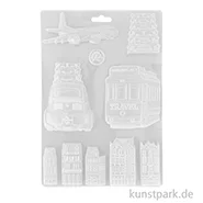 Artikelbild des Artikels “Stamperia Soft Mould (Gießform) - Art of Travelling Transports, A4 “