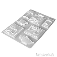 Artikelbild des Artikels “Stamperia Soft Mould (Gießform) - Bauhaus Chairs, DIN A5 “
