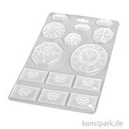 Artikelbild des Artikels “Stamperia Soft Mould (Gießform) - Coffee and Chocolate Clocks, A4 “