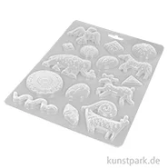 Artikelbild des Artikels “Stamperia Soft Mould (Gießform) - Savana Grafiti, DIN A4 “