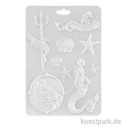 Artikelbild des Artikels “Stamperia Soft Mould (Gießform) - Songs of the Sea Mermaid, A4 “