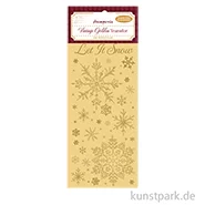 Artikelbild des Artikels “Stamperia Vintage Gold Transferfolie - Let it Snow “