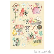 Artikelbild des Artikels “Stamperia Wooden Shapes - Celebration, DIN A6 “