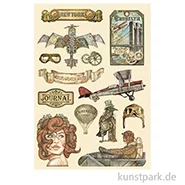 Artikelbild des Artikels “Stamperia Wooden Shapes - Sir Vagabond Aviator, DIN A5 “