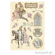 Artikelbild des Artikels “Stamperia Wooden Shapes - Sleeping Beauty, DIN A5 “