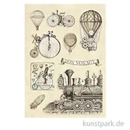 Artikelbild des Artikels “Stamperia Wooden Shapes - Transport, DIN A5 “