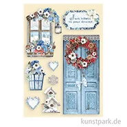 Artikelbild des Artikels “Stamperia Wooden Shapes - Winter Tales Door and Window, DIN A5 “