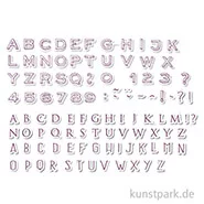 Artikelbild des Artikels “STAMPO Scrap Stempel & Farbe, 104er Set - Alphabet 2 “
