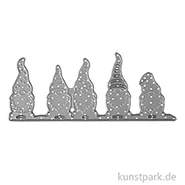 Artikelbild des Artikels “Stanzschablone - Wichtelfamilie, 11,8 x 4,8 cm “