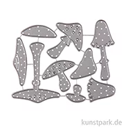 Artikelbild des Artikels “Stanzschablonen Set - Pilze, 9 Stück “