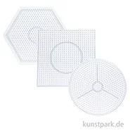 Artikelbild des Artikels “Steckplatten-Set für Bügelperlen - Basic Groß, 3 Stück sortiert “