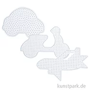 Artikelbild des Artikels “Steckplatten-Set für Bügelperlen - Fahrzeuge, 3 Stück sortiert “