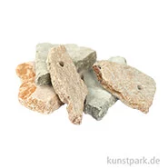 Artikelbild des Artikels “Amulettsteine aus Speckstein mit Loch, 5 Stück farblich gemischt “