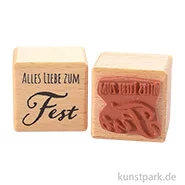 Artikelbild des Artikels “Stempel - Alles Liebe zum Fest, 3 x 3 cm “