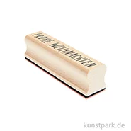 Artikelbild des Artikels “Stempel aus Holz - Frohe Weihnachten, 90 x 25 mm “