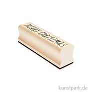 Artikelbild des Artikels “Stempel aus Holz - Merry Christmas, 85 x 25 mm “