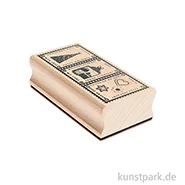 Artikelbild des Artikels “Stempel aus Holz - Weihnachtspost, 90 x 45 mm “