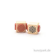 Artikelbild des Artikels “Stempel - drei Schneeflocken - 3x3 cm “