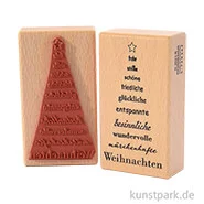 Artikelbild des Artikels “Stempel - Frohe, stille, schöne ... Weihnachten, 5 x 9 cm “