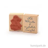 Artikelbild des Artikels “Stempel - Frohe Weihnachten und ein glückliches neues Jahr - 6x7 cm “