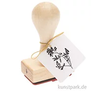 Artikelbild des Artikels “Stempel aus Holz - Glockenblume, 3 x 5 cm “