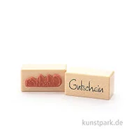 Artikelbild des Artikels “Stempel - Gutschein - 3x6 cm “