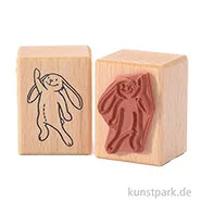 Artikelbild des Artikels “Stempel - Hasi hängt an einer Strippe, 3 x 4 cm “