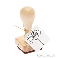 Artikelbild des Artikels “Stempel aus Holz - Kirschblüte, 4 x 4 cm “