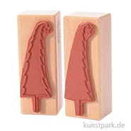 Artikelbild des Artikels “Stempel - Lange Tanne, Fläche + Kontur, 3 x 8 cm, 2 Stück “