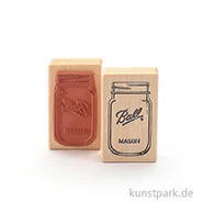 Artikelbild des Artikels “Stempel - leeres Schraubglas - 5x8 cm “