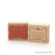 Artikelbild des Artikels “Stempel - Schnörkel Etikett - 6x7 cm “