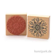 Artikelbild des Artikels “Stempel - Schnörkel Mandala - 8x8 cm “