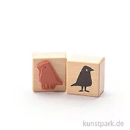 Artikelbild des Artikels “Stempel - Schwarzer Vogel, 4x4 cm “