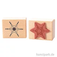 Artikelbild des Artikels “Stempel - Silkes Schneekristall, 4 x 5 cm “