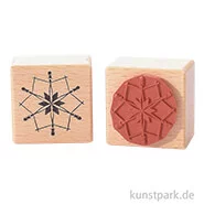 Artikelbild des Artikels “Stempel - Silkes Schneestern, 4 x 4 cm “