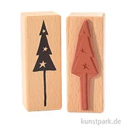 Artikelbild des Artikels “Stempel - Tannenbaum mit Sternen, 3 x 8 cm “