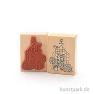Artikelbild des Artikels “Stempel - Tina - Mädchen im Gewächshaus - 6x8 cm “