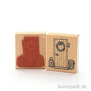 Artikelbild des Artikels “Stempel - Tina - Tür mit Mistelzweig - 8x9 cm “
